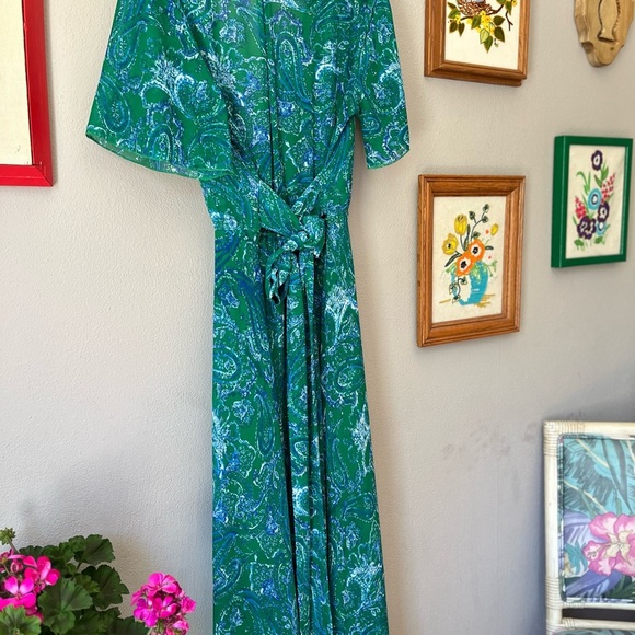Green Maxi Dress - Picture 3 of 5